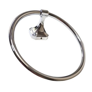 Kirk Coral Zinc Towel Ring