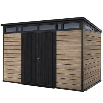 Keter Signature Collection: Deco 11 x 7 Shed Ashwood