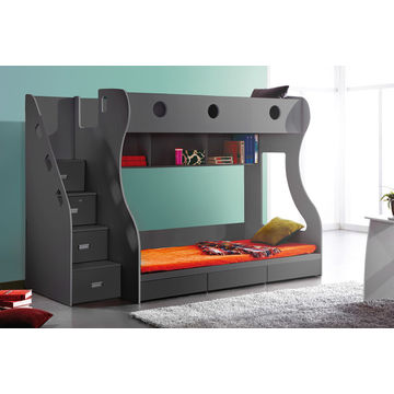 Nomettco Bunk Bed – Charcoal