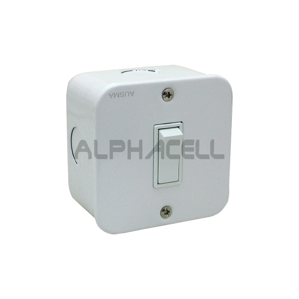 SWITCH INDUSTRIAL - 1 LEVER(white)