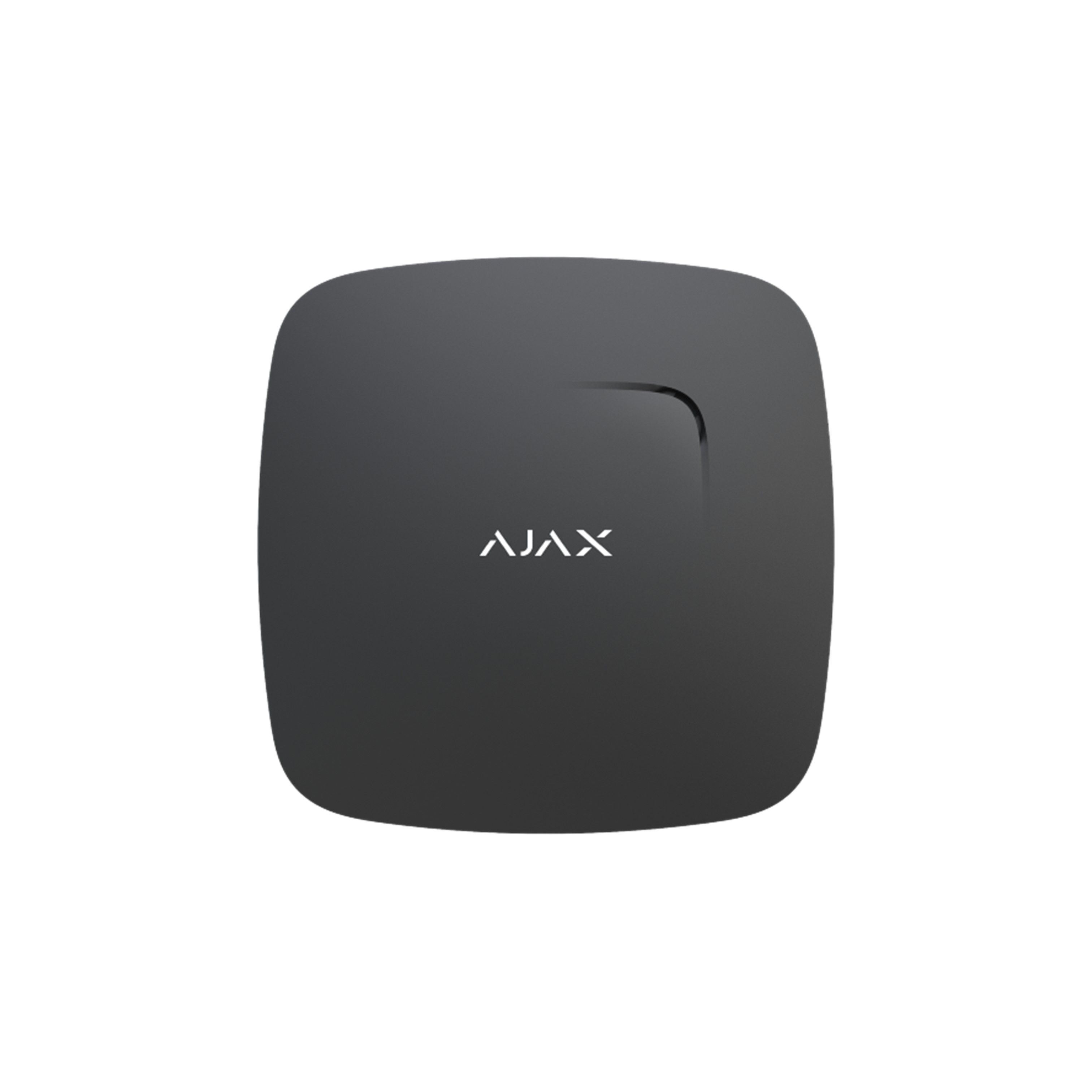 FireProtect Black - wireless smoke and heat detector with sounder