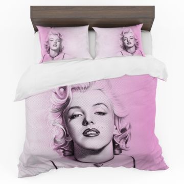 Marilyn Monroe Duvet Cover Set Queen