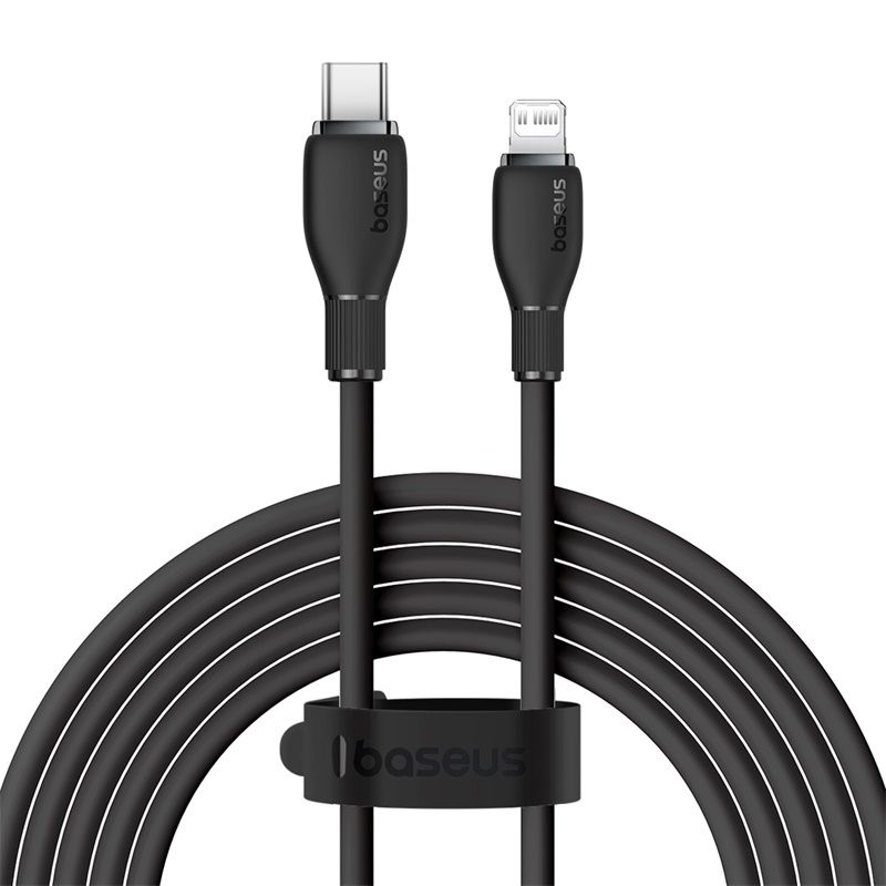 Baseus Pudding Series Fast Charging Cable Type C to iP 20W 2m - Cluster Black