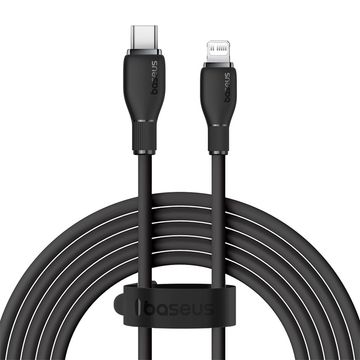 Baseus Pudding Series Fast Charging Cable Type C to iP 20W 2m - Cluster Black