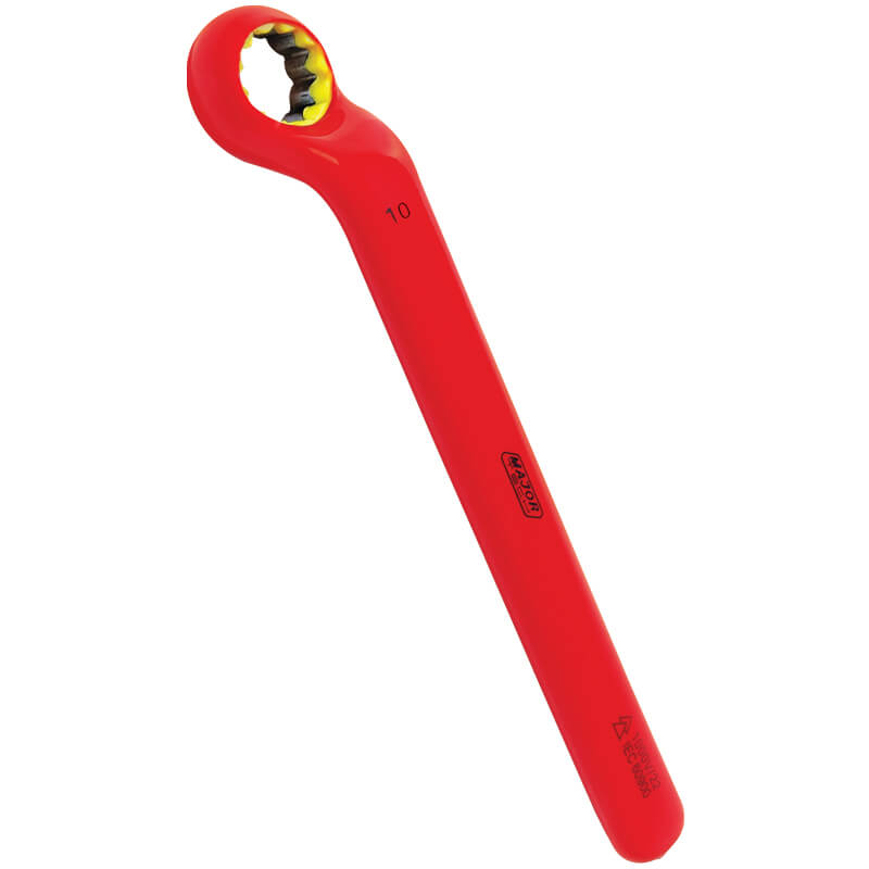 10mm 1000V Insulated Ring Spanner (VRSP10) - Major Tech