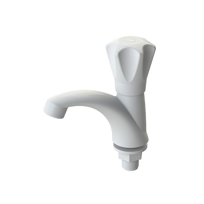 Pro Close - Pillar Tap 15mm White - 4 Pack
