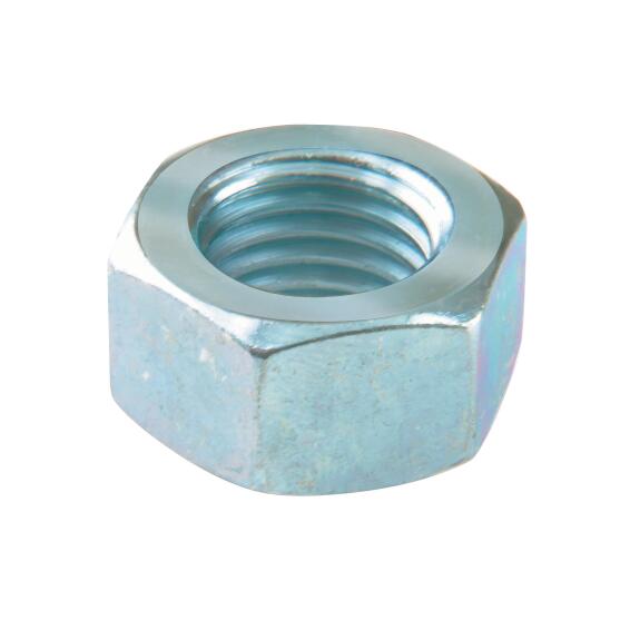 Hexagon nuts zinc plated 18mm 2pc standers