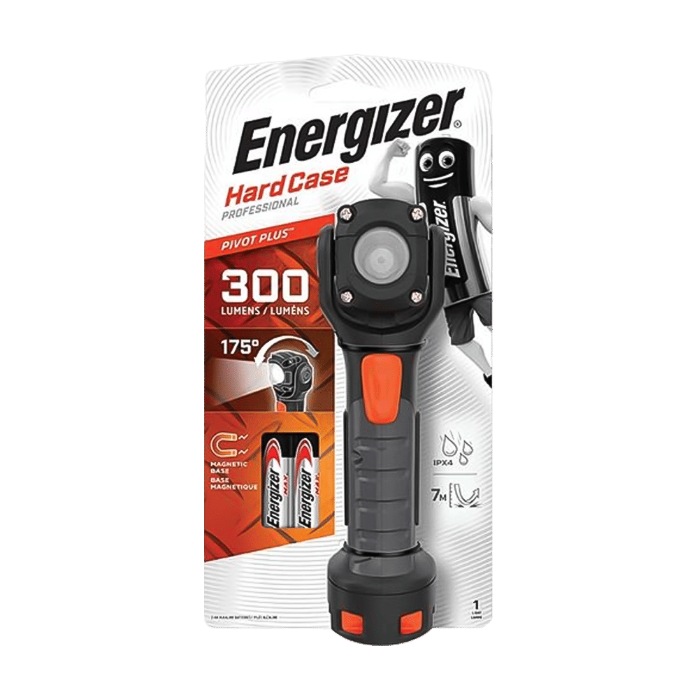 Energizer Hard Case Pivot Torch 2xAA Incl.