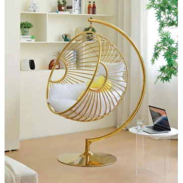 Mika Gold stainless-steel swing