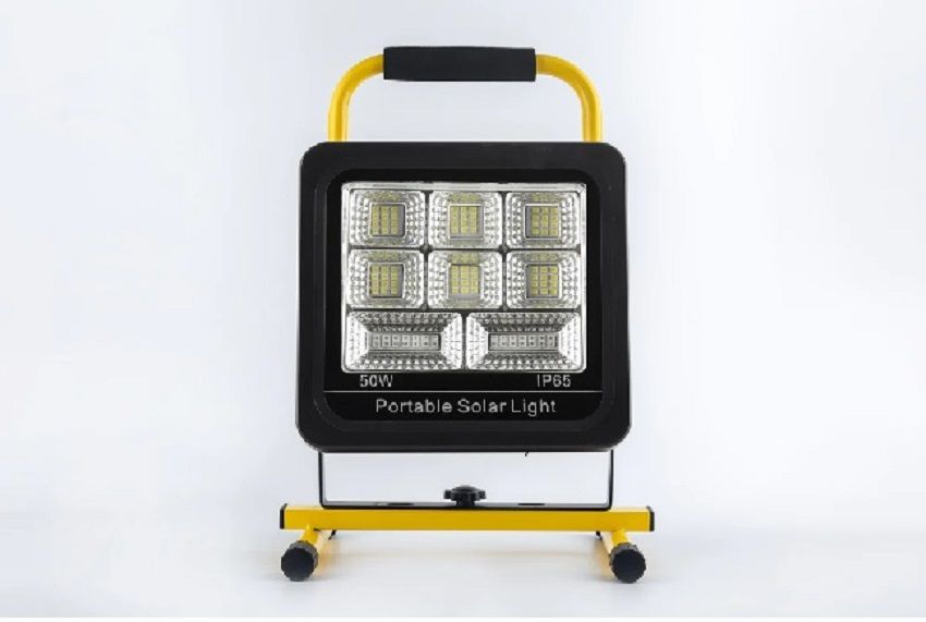 100W LED Solar Rechargeable Floodlight