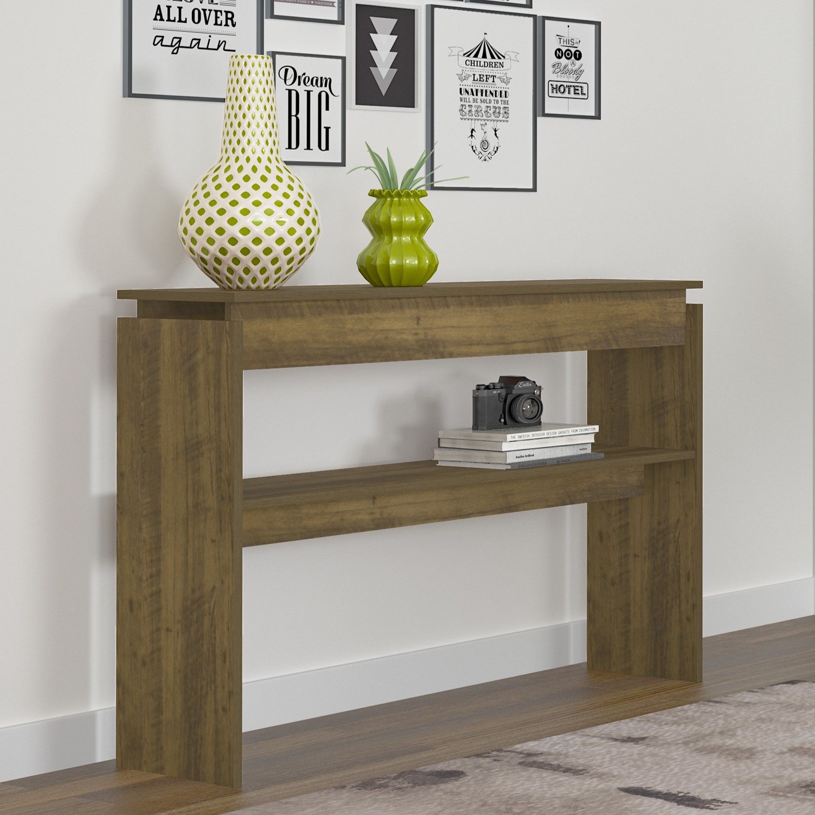 Creta Console Table Pine