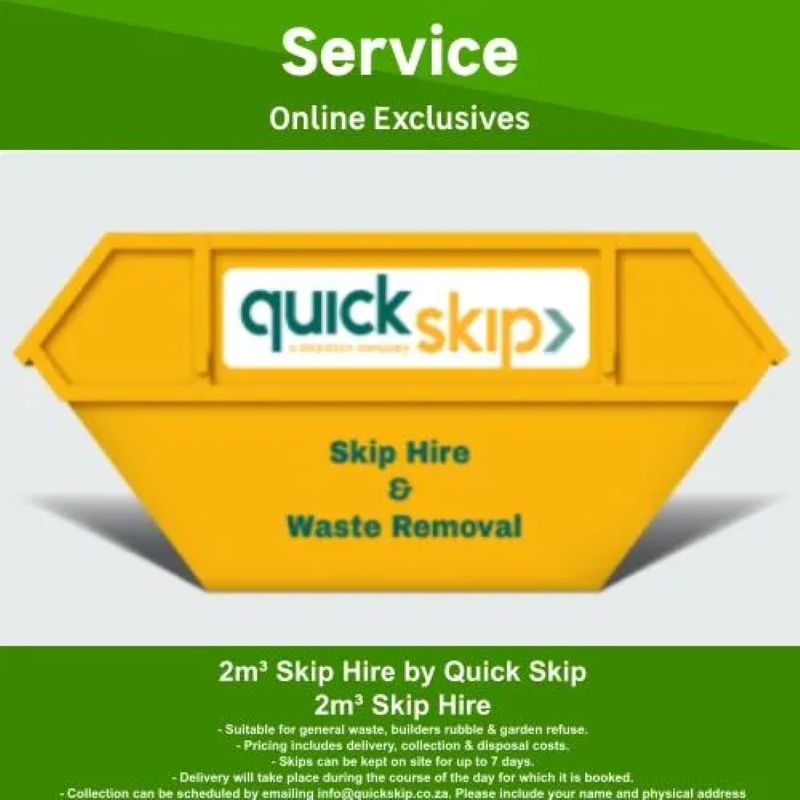 2mÂ³ Skip Hire by Quick Skip