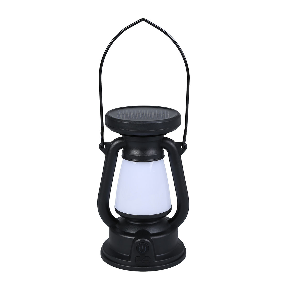Kaufmann 3W LED Solar Hurricane Lantern