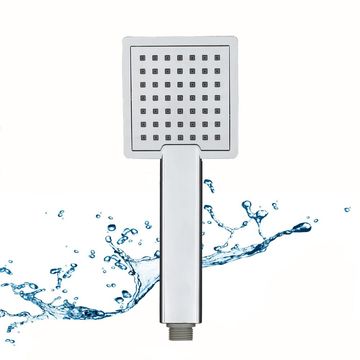 Shind 215mm Rainfall Shower with 215mm Shower Head Combo - Sliver