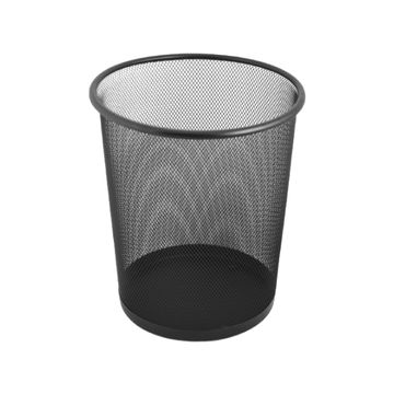 ﻿Black Mesh Office Dustbin