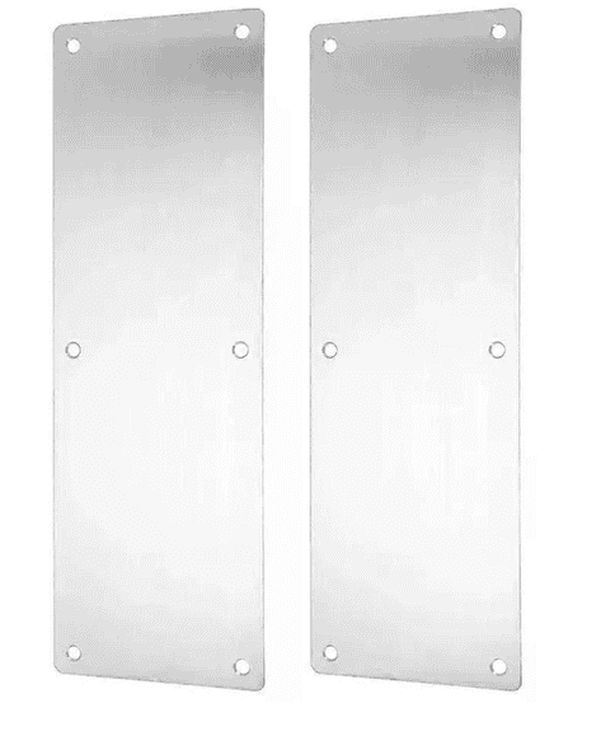 Stainless steel door kick plate 300mm