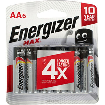 Energizer - 6 Piece - Max AA