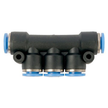 Aircraft - Pu Hose Fitting Manifold 6mm-6mm - 12 Pack