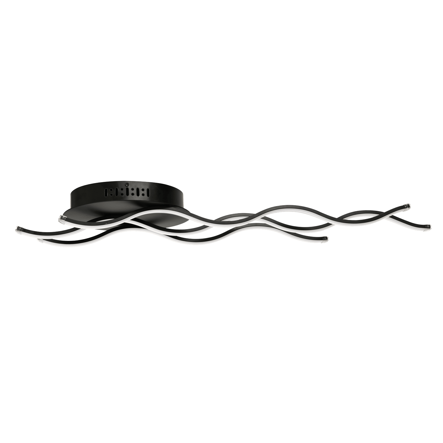 Zebbies Lighting Lyla Matt Black 36W LED Ceiling Light