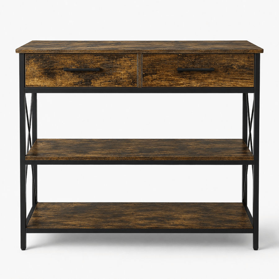 Silverton 2 Drawer Entryway Console Table