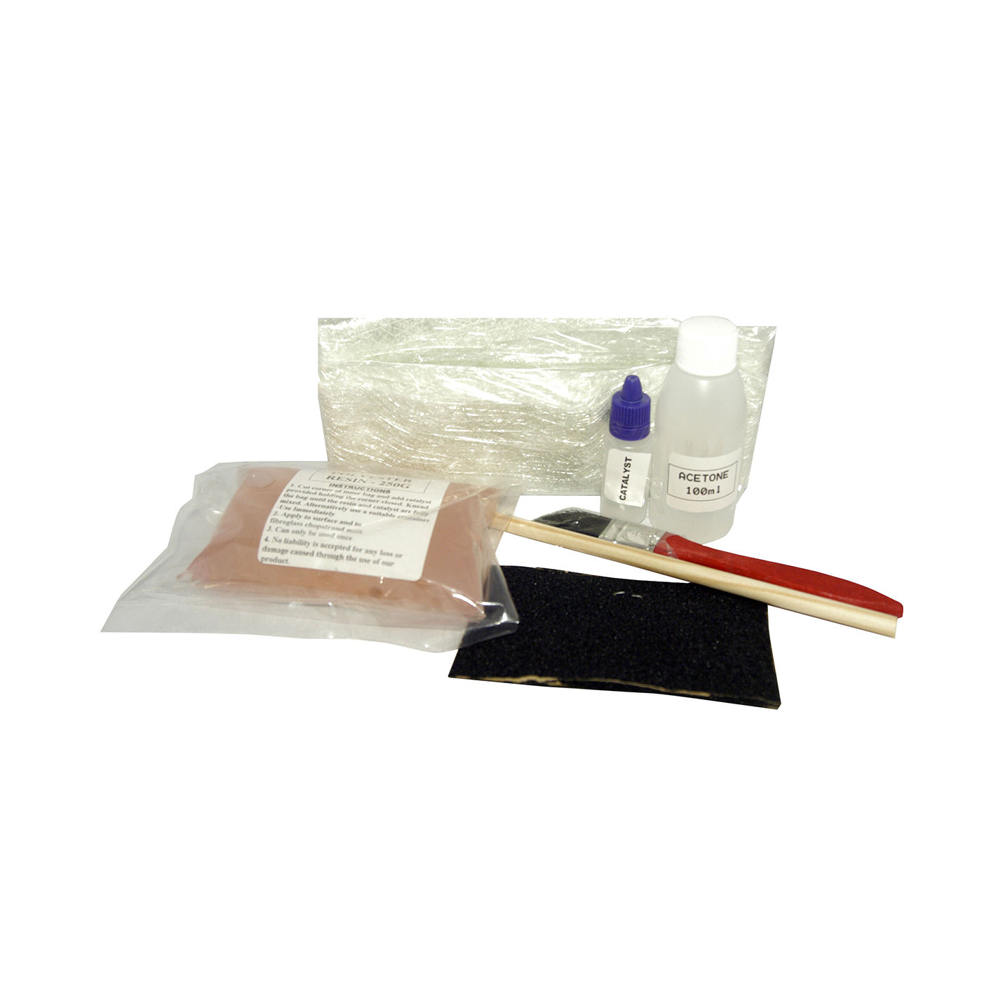 Fibreglass - Repair - Kit - 250ml - Sl5149  - 6 Pack