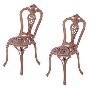 Victoria Aluminium Patio Chair / Garden Chair / Outdoor Chair - Set of 2  - COPPER