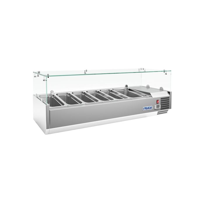 Pizza ingredient fridge - 6 division - POLARCAB