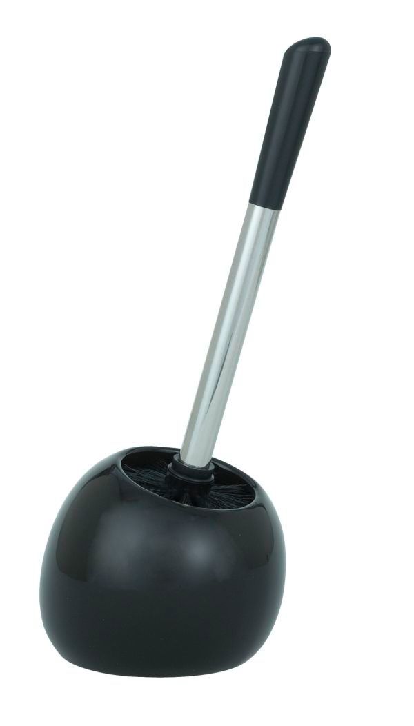 WENKO - TOILET BRUSH - POLARIS RANGE - BLACK - CERAMIC