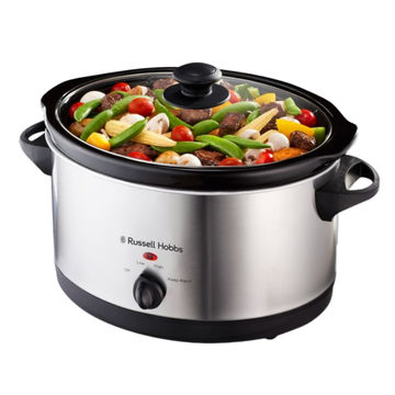 RHSS75 RUSSELL HOBBS 6.5L OVAL SLOW COOKER