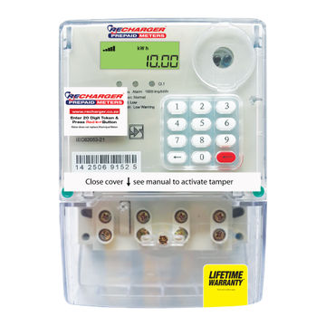 Recharger - Hex Single Phase 80Amp Prepaid Electricity Meter