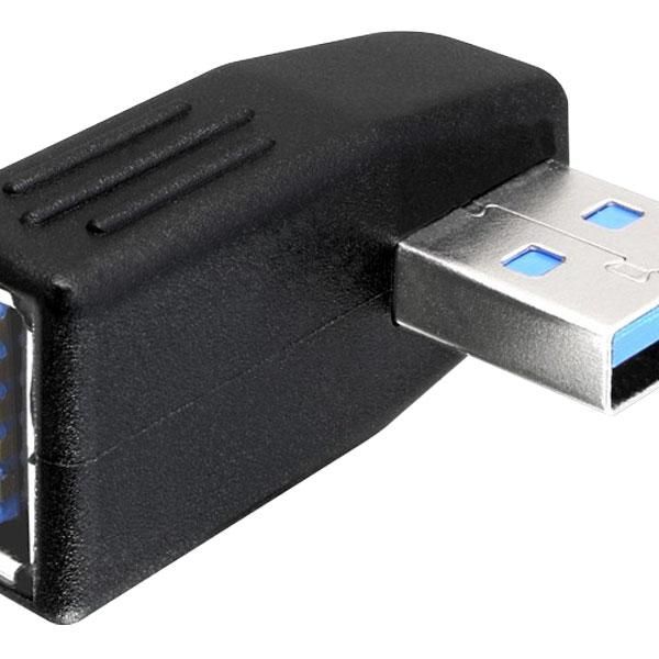 Delock Adapter Usb 3.0 Male-Female Angled 270° Horizontal | LEROY ...