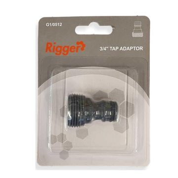 RIGGER Garden Hose Tap Adaptor 3/4" H20024