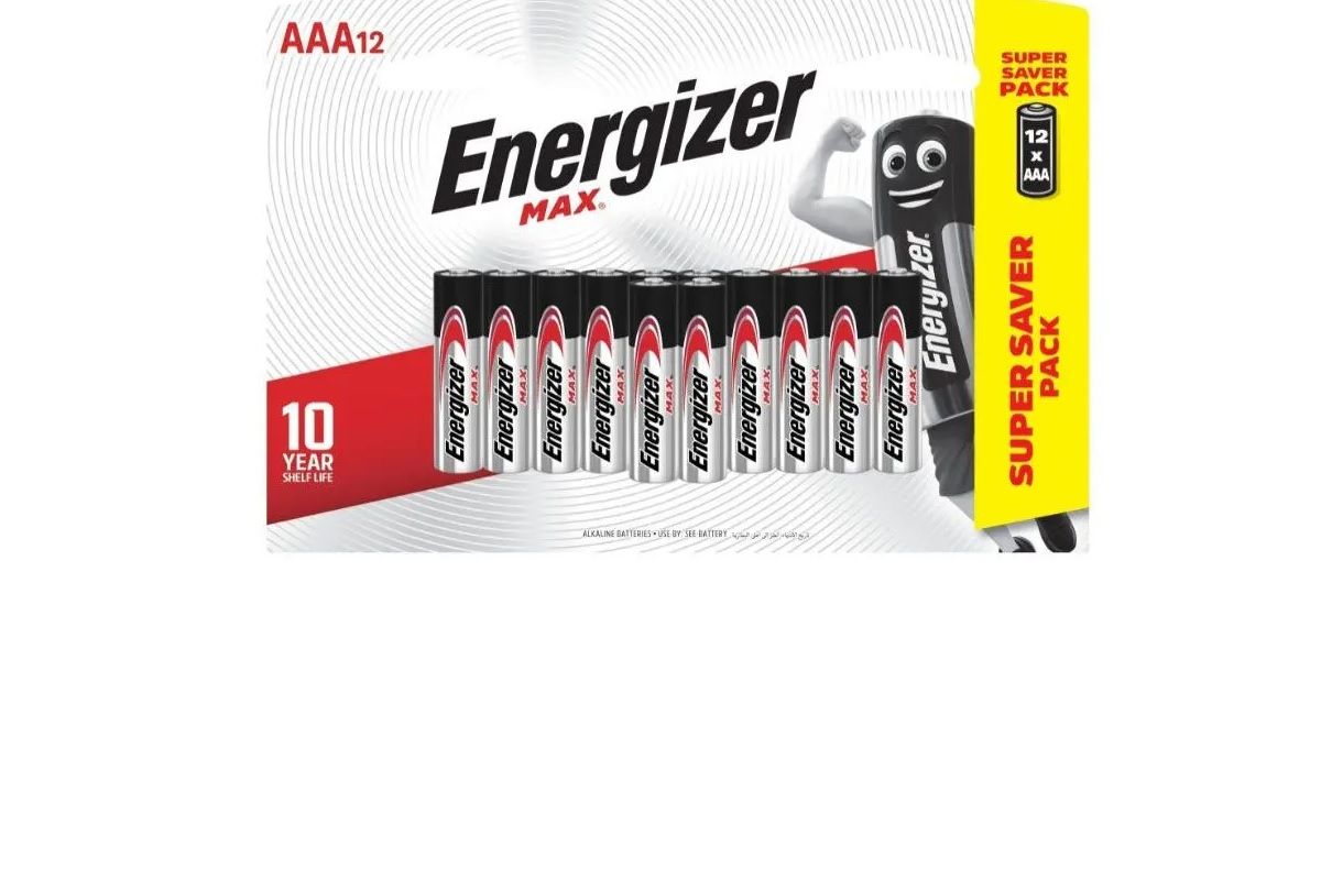 Energizer MAX Batteries, AAA, 12 Pieces BY WOODLY