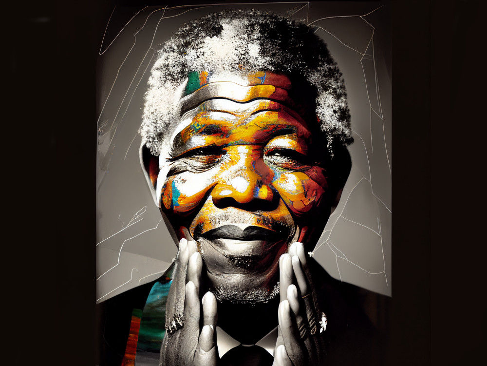 Canvas Wall Art - Canvas Wall Art-Mandela Abstract Painting - B1203 - [120 x 80 cm]
