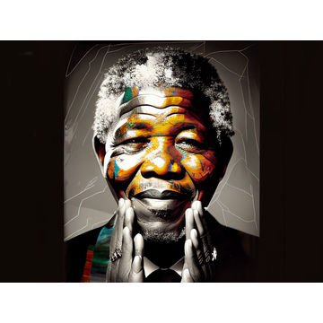 Canvas Wall Art - Canvas Wall Art-Mandela Abstract Painting - B1203 - [120 x 80 cm]