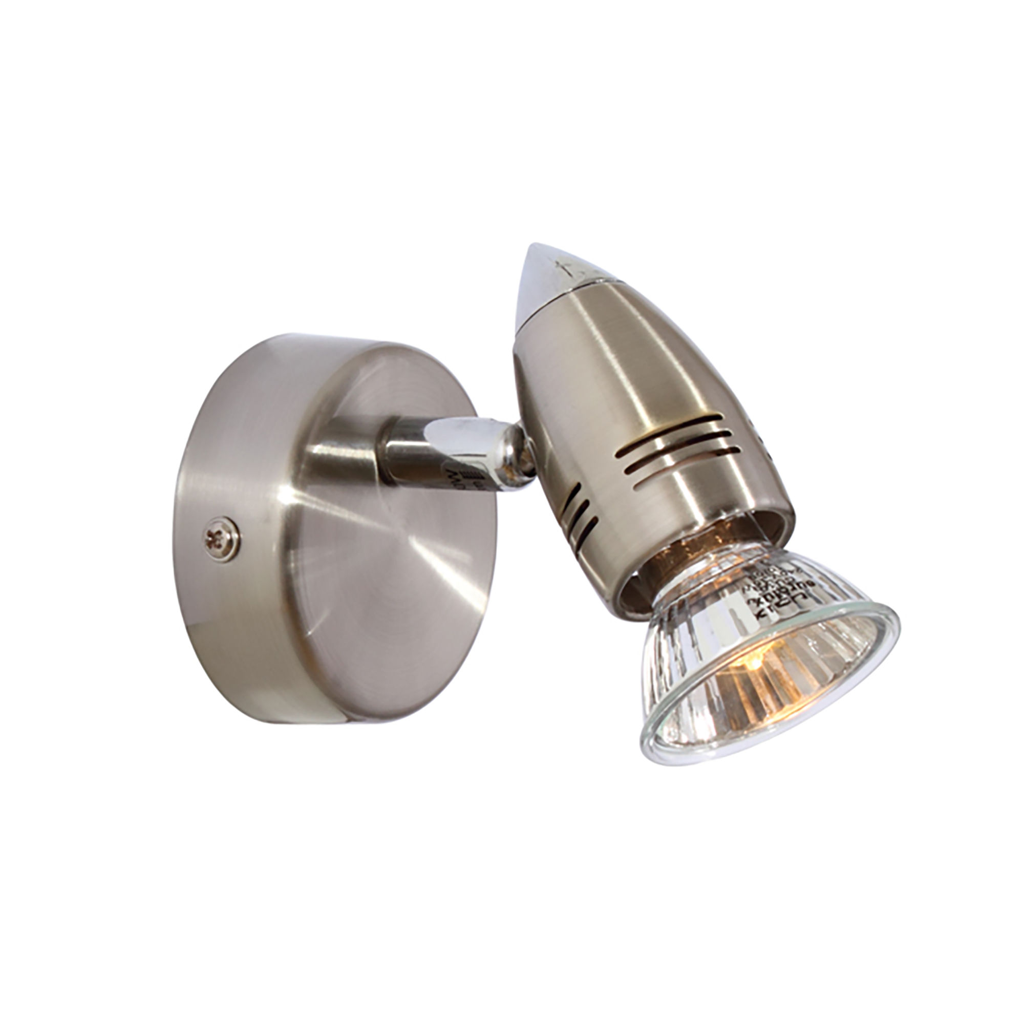 Magnum 1Lt Spot Light 70Mm Satin Chrome