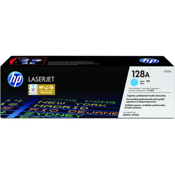 Hp Consumables Hp 128A Cyan Original Laserjet Toner Cartridge;1;300 Pages
