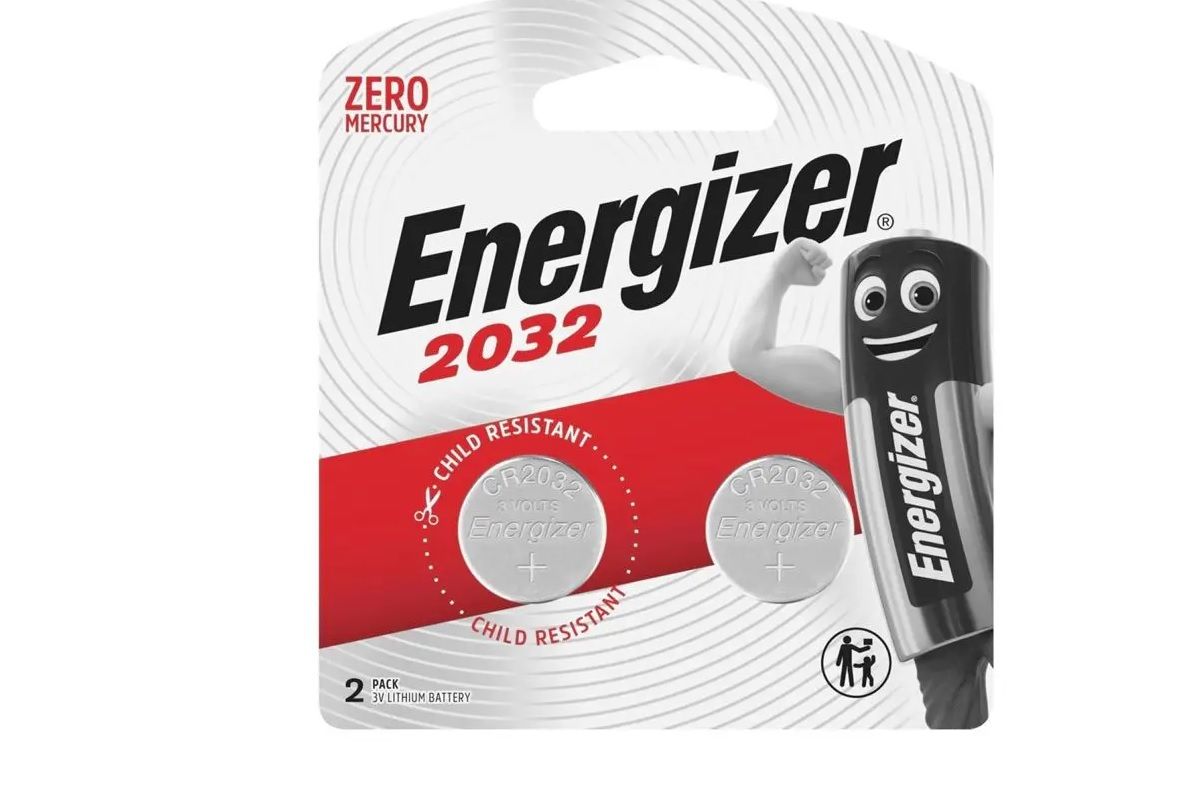 Energizer Lithium Coin Batteries, 2032, 2 Pieces (3 pack) BY WOODLY