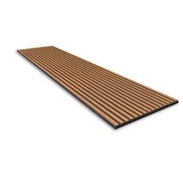 Teak Acoustic Slat Wall Panel