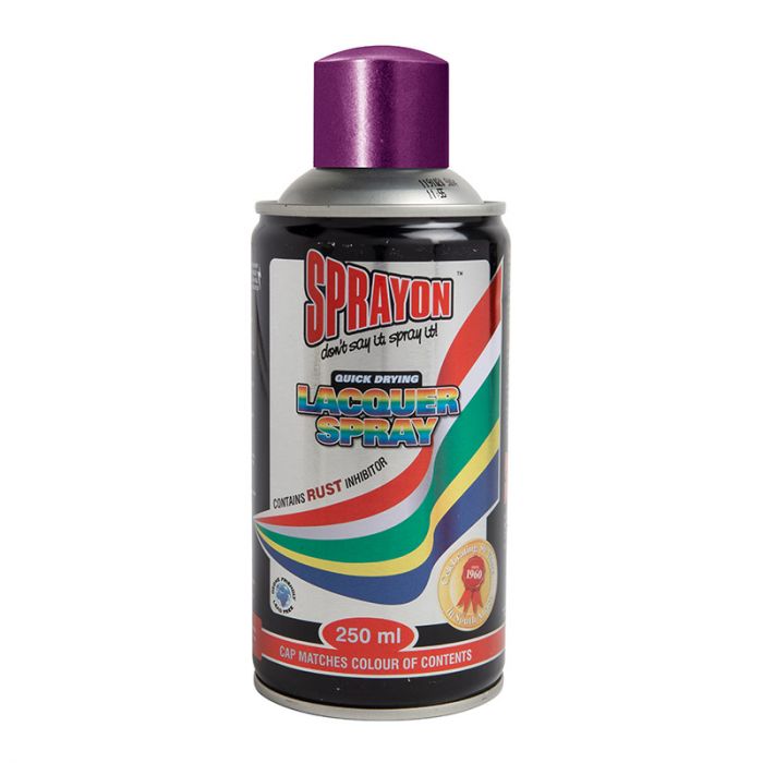 Sprayon - Metallic Spray Paint Purple 250ml