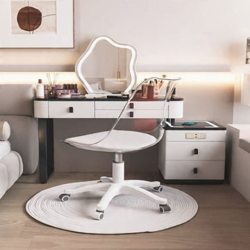 QandAHome-Lawri LED Mirror Dresser (with bluetooth speaker)