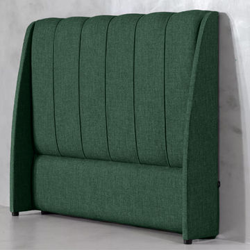 Damira Upholstered Wingback Headboard Double Monaco-Scarab