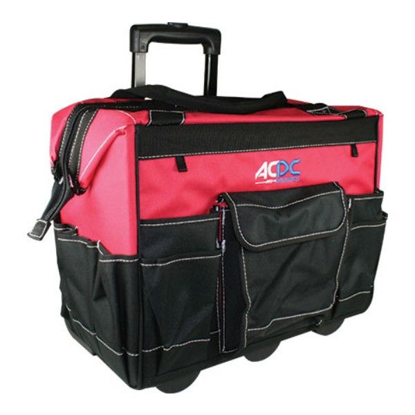 42 POCKET POLYESTER TOOL BAG C/W TROLLEY | LEROY MERLIN South Africa