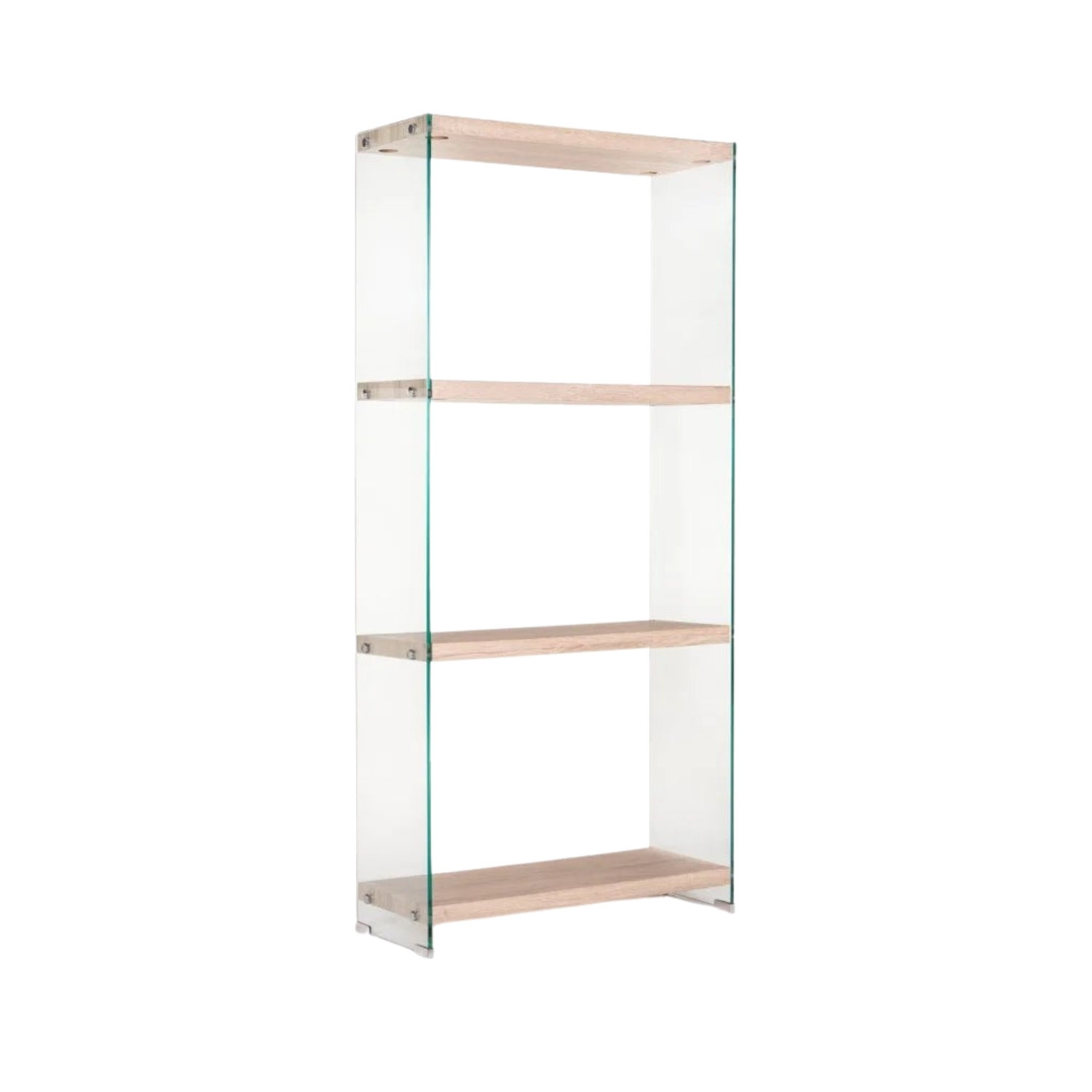 10mm Tempered Glass Bookcase for Home & Office