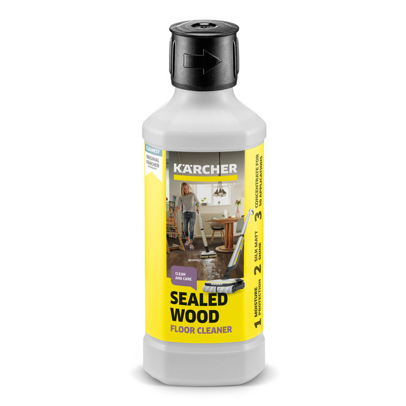 Karcher RM 534 Sealed Wood Floor Cleaner Detergent 500ml (Floor Cleaner FC 2-8 Compatible)