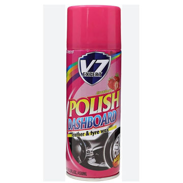 V7 Expert - 450ml Polish Dashboard Leather&tyre wax pack of 4