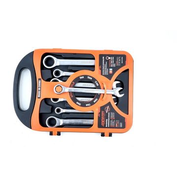 7-piece Ratchet Combination Wrench Set