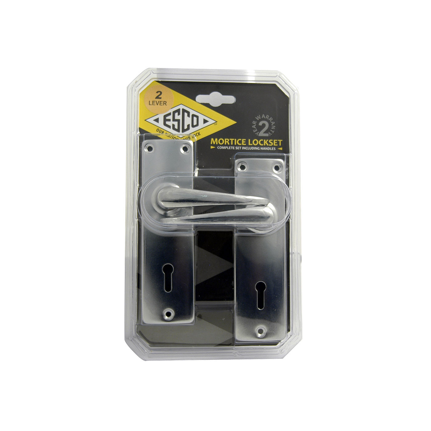 Dejuca - Mortice Lock Set - 2l - Cp - Esco - Sabs - Blist - 2yr  - 4 Pack