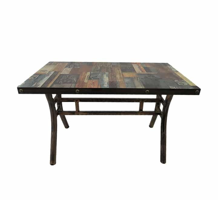 Vividitto - Wooden Print Cafe Table