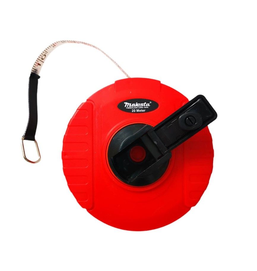Majesta 20m Fibreglass Tape Measure - Closed Reel